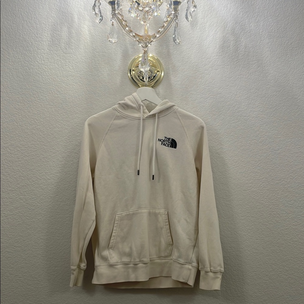 The North Face Men's Cream Hoodie
